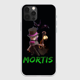 Чехол для iPhone 12 Pro Max с принтом Мортис Brawl Stars в городе Новоалтайск, Силикон |  | Тематика изображения на принте: brawl stars | mortis | бравлер | летучая мышь | мортис
