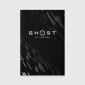 Обложка для паспорта матовая кожа с принтом Ghost of Tsushim в городе Новоалтайск, натуральная матовая кожа | размер 19,3 х 13,7 см; прозрачные пластиковые крепления | Тематика изображения на принте: ghost of tsushim | бой | монголы | открытый мир | экшен