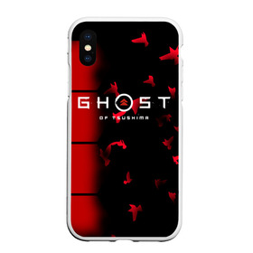 Чехол для iPhone XS Max матовый с принтом Ghost of Tsushim в городе Новоалтайск, Силикон | Область печати: задняя сторона чехла, без боковых панелей | ghost of tsushim | бой | монголы | открытый мир | экшен