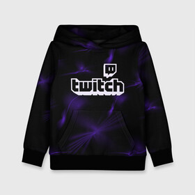 Детская толстовка 3D с принтом Twitch в городе Новоалтайск, 100% полиэстер | двухслойный капюшон со шнурком для регулировки, мягкие манжеты на рукавах и по низу толстовки, спереди карман-кенгуру с мягким внутренним слоем | buster | evelone | twitch | бустер | бустеренко | киберспорт | стрим | стример | твитч | твич | эвелон