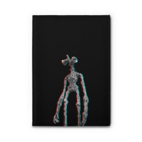 Обложка для автодокументов с принтом Siren Head Glitch в городе Новоалтайск, натуральная кожа |  размер 19,9*13 см; внутри 4 больших “конверта” для документов и один маленький отдел — туда идеально встанут права | glitch | glitch siren head | rgb | siren head | sirena | глитч | глич | ретро | сирейноголовый | сирена | сиреноголовый