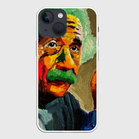 Чехол для iPhone 13 mini с принтом Энштейн в городе Новоалтайск,  |  | albert | art | einstein | арт | энштейн
