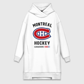 Платье-худи хлопок с принтом MONTREAL CANADIENS в городе Новоалтайск,  |  | canadiens | hockey | montreal | nhl | sport | usa | канада | клюшки | монреаль | нхл | спорт | хоккей | шайбу