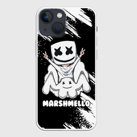 Чехол для iPhone 13 mini с принтом MARSHMELLO в городе Новоалтайск,  |  | dj | marshmello | marshmellow | usa | америка | клуб | клубная музыка | мармело | маршмелло | маршмеллоу | музыка | музыкант