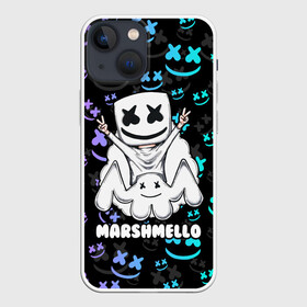 Чехол для iPhone 13 mini с принтом MARSHMELLO в городе Новоалтайск,  |  | dj | marshmello | marshmellow | usa | америка | клуб | клубная музыка | мармело | маршмелло | маршмеллоу | музыка | музыкант