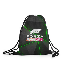 Рюкзак-мешок 3D с принтом Forza Horizon 4 Hi-tech в городе Новоалтайск, 100% полиэстер | плотность ткани — 200 г/м2, размер — 35 х 45 см; лямки — толстые шнурки, застежка на шнуровке, без карманов и подкладки | 4 | forza | gamer | games | horizon | racing | ultimate | гонки | форза