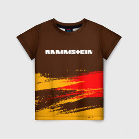 Детская футболка 3D с принтом RAMMSTEIN / РАМШТАЙН в городе Новоалтайск, 100% гипоаллергенный полиэфир | прямой крой, круглый вырез горловины, длина до линии бедер, чуть спущенное плечо, ткань немного тянется | hfvinfqy | lindeman | lindemann | logo | metal | music | rammstein | ramstein | rock | til | till | группа | концерт | концерты | кфььыеушт | линдеман | линдеманн | лого | логотип | логотипы | метал | музыка | раммштайн | рамштайн | рок | символ