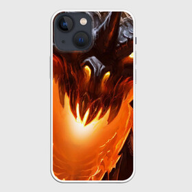 Чехол для iPhone 13 mini с принтом Дракон Лавы в городе Новоалтайск,  |  | drag | dragon | арт | динамическое | динозавр | дракон | красивое | фантастика