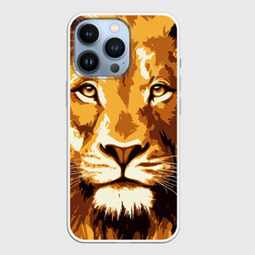 Чехол для iPhone 13 Pro с принтом Взгляд льва в городе Новоалтайск,  |  | арт | грива | деко | жедтая | животные | закат | зверей | золото | кошка | лев | лето | львенок | неоновая | очки | пляж | прайд | разноцветная | солнце | тигр | узоры | царь | яркие
