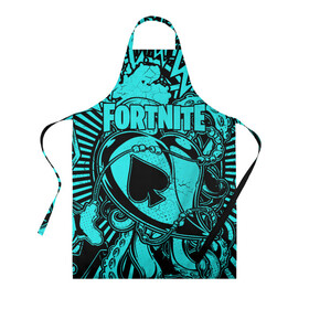 Фартук 3D с принтом Fortnite  в городе Новоалтайск, 100% полиэстер | общий размер — 65 х 85 см, ширина нагрудника — 26 см, горловина — 53 см, длина завязок — 54 см, общий обхват в поясе — 173 см. Принт на завязках и на горловине наносится с двух сторон, на основной части фартука — только с внешней стороны | battle | kills | royale | save | season | the | twitch | world | битва | борьба | зомби | королевская | оружие | скины | стратегия | фортнайт