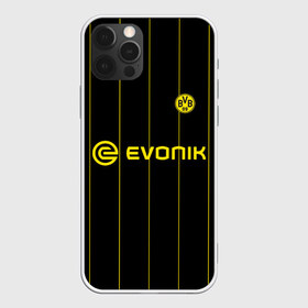 Чехол для iPhone 12 Pro Max с принтом BORUSSIA DORTMUND в городе Новоалтайск, Силикон |  | 09 | borussia | borussia dortmund | bvb | bvb 09 | dortmund | fc | football club | sport | боруссия | дортмунд | спортивные | униформа | фирменые цвета | фк | футбольный клуб