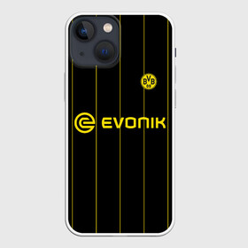 Чехол для iPhone 13 mini с принтом BORUSSIA DORTMUND в городе Новоалтайск,  |  | 09 | borussia | borussia dortmund | bvb | bvb 09 | dortmund | fc | football club | sport | боруссия | дортмунд | спортивные | униформа | фирменые цвета | фк | футбольный клуб
