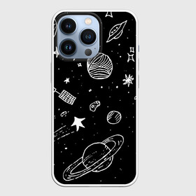 Чехол для iPhone 13 Pro с принтом Cosmos в городе Новоалтайск,  |  | Тематика изображения на принте: comet | cosmos | moon | planet | satellite | saturn | space | star | weightlessness | звезда | комета | космос | луна | невесомость | планета | сатурн | спутник