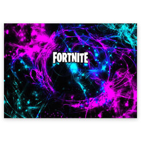 Поздравительная открытка с принтом FORTNITE / ФОРТНАЙТ в городе Новоалтайск, 100% бумага | плотность бумаги 280 г/м2, матовая, на обратной стороне линовка и место для марки
 | 2019 | arachne | ark | battle hound | battle royale | chapter 2 | chomp sr | crackshot | criterion | cuddle team leader | dark vanguard | dj bop | epic games | fortnite | game | season x | zombie | зомби | фортнайт