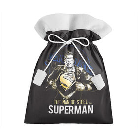 Подарочный 3D мешок с принтом Supermen в городе Новоалтайск, 100% полиэстер | Размер: 29*39 см | man | steel | superman | vdzajul | супермен | супермэн