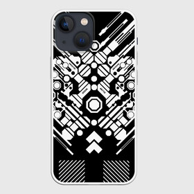Чехол для iPhone 13 mini с принтом двигатель киберпанк в городе Новоалтайск,  |  | будущее | виртуальная | гарнитура | геометрия | двигатель | игры | иллюстрация | искусство | киберпанк | механизм | ночь | современный | техно | технология | типа | типографика | футуристический