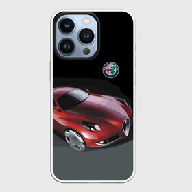 Чехол для iPhone 13 Pro с принтом Alfa Romeo в городе Новоалтайск,  |  | Тематика изображения на принте: alfa romeo | car | italy | motorsport | prestige | автоспорт | альфа ромео | италия | престиж