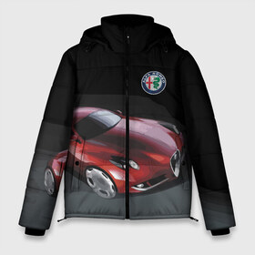 Мужская зимняя куртка 3D с принтом Alfa Romeo в городе Новоалтайск, верх — 100% полиэстер; подкладка — 100% полиэстер; утеплитель — 100% полиэстер | длина ниже бедра, свободный силуэт Оверсайз. Есть воротник-стойка, отстегивающийся капюшон и ветрозащитная планка. 

Боковые карманы с листочкой на кнопках и внутренний карман на молнии. | alfa romeo | car | italy | motorsport | prestige | автоспорт | альфа ромео | италия | престиж