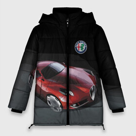 Женская зимняя куртка 3D с принтом Alfa Romeo в городе Новоалтайск, верх — 100% полиэстер; подкладка — 100% полиэстер; утеплитель — 100% полиэстер | длина ниже бедра, силуэт Оверсайз. Есть воротник-стойка, отстегивающийся капюшон и ветрозащитная планка. 

Боковые карманы с листочкой на кнопках и внутренний карман на молнии | alfa romeo | car | italy | motorsport | prestige | автоспорт | альфа ромео | италия | престиж