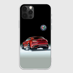 Чехол для iPhone 12 Pro Max с принтом Alfa Romeo в городе Новоалтайск, Силикон |  | Тематика изображения на принте: alfa romeo | car | italy | motorsport | prestige | автоспорт | альфа ромео | италия | престиж