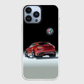 Чехол для iPhone 13 Pro Max с принтом Alfa Romeo в городе Новоалтайск,  |  | Тематика изображения на принте: alfa romeo | car | italy | motorsport | prestige | автоспорт | альфа ромео | италия | престиж