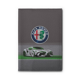 Обложка для автодокументов с принтом Alfa Romeo motorsport в городе Новоалтайск, натуральная кожа |  размер 19,9*13 см; внутри 4 больших “конверта” для документов и один маленький отдел — туда идеально встанут права | Тематика изображения на принте: alfa romeo | car | italy | motorsport | prestige | автоспорт | альфа ромео | италия | престиж