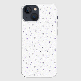 Чехол для iPhone 13 mini с принтом Цветы в городе Новоалтайск,  |  | природа | растения | рисунок | текстура | узор | цветочки | цветы