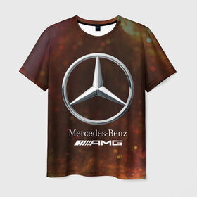 Мужская футболка 3D с принтом MERCEDES / МЕРСЕДЕС в городе Новоалтайск, 100% полиэфир | прямой крой, круглый вырез горловины, длина до линии бедер | amg | auto | bens | benz | logo | merc | mercedes | mercedes benz | mersedes | moto | star | vthctltc | авто | амг | бенц | звезда | класс | лого | логотип | мерин | мерс | мерседес | мерседес бенц | мото | символ | символы | ьуксувуы