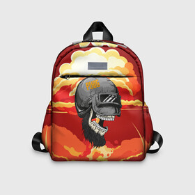 Детский рюкзак 3D с принтом PUBG Skull в городе Новоалтайск, 100% полиэстер | лямки с регулируемой длиной, сверху петелька, чтобы рюкзак можно было повесить на вешалку. Основное отделение закрывается на молнию, как и внешний карман. Внутри дополнительный карман. По бокам два дополнительных кармашка | action | battle | battleground | battlegrounds | chicken dinner | game | games | mmo | player | pubg | royal | royale | skull | spetcnaz | spetsnaz | steam | unknown | батл | баттл | в шлеме | игра | онлайн | роял | рояле | спецназ | спецназа | 