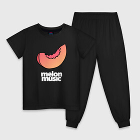 Детская пижама хлопок с принтом MELON MUSIC в городе Новоалтайск, 100% хлопок |  брюки и футболка прямого кроя, без карманов, на брюках мягкая резинка на поясе и по низу штанин
 | mayot | melon | music | seemee | yungway | вэй | дыни | майот | мелон | мьюзик | сими | янг | янгвэй