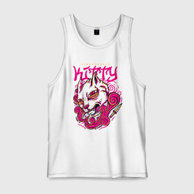 Мужская майка хлопок с принтом Bad Kitty в городе Новоалтайск, 100% хлопок |  | bad | casual | cat | cats | kitten | kitty | pussy | pussycat | style | trend | trendy | urban | в трендах | городской | граффити | кот | котенок | кошка | на стиле | нож | опасная | с ножем | с ножом | стиль | тренд | тренды | уличн