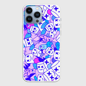 Чехол для iPhone 13 Pro Max с принтом MARSHMELLO в городе Новоалтайск,  |  | Тематика изображения на принте: marshmello | американский | диджей | жанре | музыкальный | музыки | продюсер | электронной
