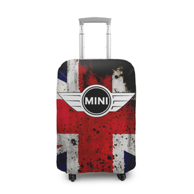 Чехол для чемодана 3D с принтом Mini Cooper в городе Новоалтайск, 86% полиэфир, 14% спандекс | двустороннее нанесение принта, прорези для ручек и колес | bmw | mini | mini cooper | авто | англия | бмв | британия | великобритания | машина | мини | мини купер | тачка