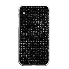 Чехол для iPhone XS Max матовый с принтом Блестящие полутона в городе Новоалтайск, Силикон | Область печати: задняя сторона чехла, без боковых панелей | Тематика изображения на принте: halftone | hi tech | net | nets | pattern | shiny | square | texture | web | битная | биты | блестит | блестящие | в квадратик | в клетку | в клеточку | в сетку | квадратики | квадраты | паттерн | полутона | светятся | светящиеся