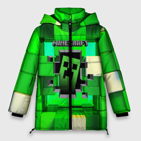 Женская зимняя куртка 3D с принтом MINECRAFT в городе Новоалтайск, верх — 100% полиэстер; подкладка — 100% полиэстер; утеплитель — 100% полиэстер | длина ниже бедра, силуэт Оверсайз. Есть воротник-стойка, отстегивающийся капюшон и ветрозащитная планка. 

Боковые карманы с листочкой на кнопках и внутренний карман на молнии | craft | creeper | dungeon | dungeons | earth | game | logo | mine | minecraft | mobile | online | дунгеонс | земля | зомби | игра | крипер | лого | майкрафт | майнкрафт | мобайл | онлайн | подземелье | подземелья