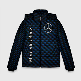 Зимняя куртка для мальчиков 3D с принтом MERCEDES МЕРСЕДЕС в городе Новоалтайск, ткань верха — 100% полиэстер; подклад — 100% полиэстер, утеплитель — 100% полиэстер | длина ниже бедра, удлиненная спинка, воротник стойка и отстегивающийся капюшон. Есть боковые карманы с листочкой на кнопках, утяжки по низу изделия и внутренний карман на молнии. 

Предусмотрены светоотражающий принт на спинке, радужный светоотражающий элемент на пуллере молнии и на резинке для утяжки | Тематика изображения на принте: amg | auto | bens | benz | logo | merc | mercedes | mercedes benz | mersedes | moto | star | vthctltc | авто | амг | бенц | звезда | класс | лого | логотип | мерин | мерс | мерседес | мерседес бенц | мото | символ | символы | ьуксувуы