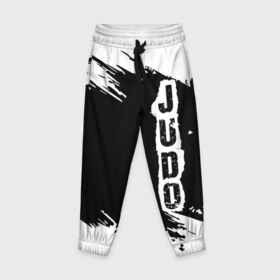 Детские брюки 3D с принтом Judo в городе Новоалтайск, 100% полиэстер | манжеты по низу, эластичный пояс регулируется шнурком, по бокам два кармана без застежек, внутренняя часть кармана из мелкой сетки | Тематика изображения на принте: glory | guruma | judo | kata otoshi | m 1 | ufc | бой | борьба | дзюдзюцу | дзюдо | кимоно | мотивация | мягкий | приемы | путь | сила | скорость | спорт | стиль | татами | япония