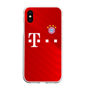 Чехол для iPhone XS Max матовый с принтом FC Bayern Munchen в городе Новоалтайск, Силикон | Область печати: задняя сторона чехла, без боковых панелей | Тематика изображения на принте: bayern | bayern munchen | champions league | fc bayern munchen | germany | munchen | бавария | германия | левандовски | лига чемпионов | мюнхен | рибери | роббен