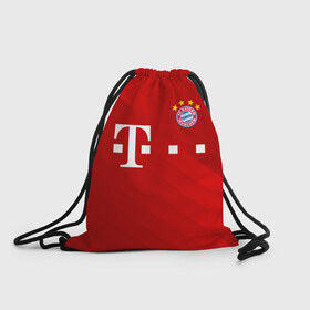 Рюкзак-мешок 3D с принтом FC Bayern Munchen в городе Новоалтайск, 100% полиэстер | плотность ткани — 200 г/м2, размер — 35 х 45 см; лямки — толстые шнурки, застежка на шнуровке, без карманов и подкладки | bayern | bayern munchen | champions league | fc bayern munchen | germany | munchen | бавария | германия | левандовски | лига чемпионов | мюнхен | рибери | роббен