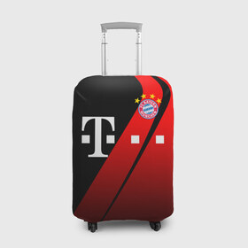 Чехол для чемодана 3D с принтом FC Bayern Munchen Форма в городе Новоалтайск, 86% полиэфир, 14% спандекс | двустороннее нанесение принта, прорези для ручек и колес | bayern | bayern munchen | champions league | fc bayern munchen | germany | munchen | бавария | германия | левандовски | лига чемпионов | мюнхен | рибери | роббен