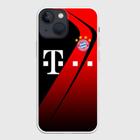 Чехол для iPhone 13 mini с принтом FC Bayern Munchen Форма в городе Новоалтайск,  |  | bayern | bayern munchen | champions league | fc bayern munchen | germany | munchen | бавария | германия | левандовски | лига чемпионов | мюнхен | рибери | роббен
