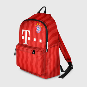Рюкзак 3D с принтом FC Bayern Munchen униформа в городе Новоалтайск, 100% полиэстер | лямки с регулируемой длиной, сверху петелька, чтобы рюкзак можно было повесить на вешалку. Основное отделение закрывается на молнию, как и внешний карман. Внутри два дополнительных кармана, один из которых закрывается на молнию. По бокам два дополнительных кармашка | Тематика изображения на принте: bayern | bayern amateure | bayern munchen | champions league | fc bayern munchen | germany | munchen | бавария | германия | левандовски | лига чемпионов | мюнхен | рибери | роббен