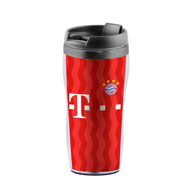 Термокружка-непроливайка с принтом FC Bayern Munchen униформа в городе Новоалтайск, внутренняя часть — пищевой пластик, наружная часть — прозрачный пластик, между ними — полиграфическая вставка с рисунком | объем — 350 мл, герметичная крышка | Тематика изображения на принте: bayern | bayern amateure | bayern munchen | champions league | fc bayern munchen | germany | munchen | бавария | германия | левандовски | лига чемпионов | мюнхен | рибери | роббен