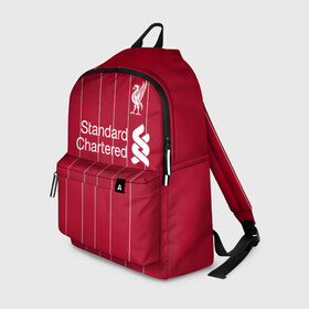 Рюкзак 3D с принтом Liverpool FC в городе Новоалтайск, 100% полиэстер | лямки с регулируемой длиной, сверху петелька, чтобы рюкзак можно было повесить на вешалку. Основное отделение закрывается на молнию, как и внешний карман. Внутри два дополнительных кармана, один из которых закрывается на молнию. По бокам два дополнительных кармашка | football | liverpool fc | liverpool football club | soccer | uefa | англия | клуб | ливерпуль | лига | матч | мяч | спорт | уефа | футбол | хендерсон
