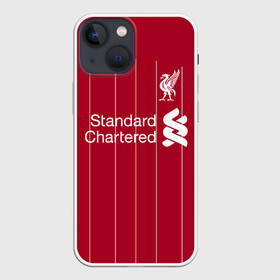 Чехол для iPhone 13 mini с принтом Liverpool FC в городе Новоалтайск,  |  | football | liverpool fc | liverpool football club | soccer | uefa | англия | клуб | ливерпуль | лига | матч | мяч | спорт | уефа | футбол | хендерсон