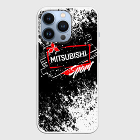 Чехол для iPhone 13 Pro с принтом Mitsubishi SPORT в городе Новоалтайск,  |  | Тематика изображения на принте: auto | autosport | avto | car | mitsubishi | race | road | sport | street racing | авто | автоспорт | гонки | дорога | марка | машина | митсубиси | митсубиши | мицубиси | мицубиши | спорт | тачка | трасса
