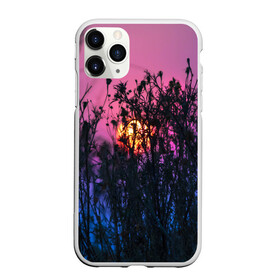 Чехол для iPhone 11 Pro матовый с принтом Трава растения закатный свет в городе Новоалтайск, Силикон |  | Тематика изображения на принте: вечер | закат | мило | небо | поле | рассвет | растения | свет | сумерки | сухоцвет