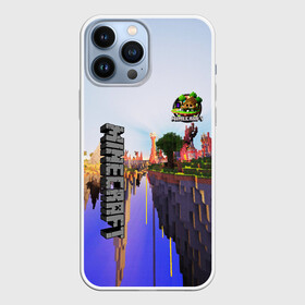 Чехол для iPhone 13 Pro Max с принтом MINECRAFT в городе Новоалтайск,  |  | craft | creeper | dungeon | dungeons | earth | game | logo | mine | minecraft | minecraft dungeons | mobile | online | дунгеонс | земля | зомби | игра | крипер | лого | майкрафт | майнкрафт | онлайн | подземелье