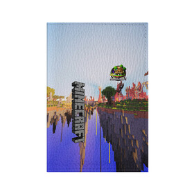Обложка для паспорта матовая кожа с принтом MINECRAFT в городе Новоалтайск, натуральная матовая кожа | размер 19,3 х 13,7 см; прозрачные пластиковые крепления | craft | creeper | dungeon | dungeons | earth | game | logo | mine | minecraft | minecraft dungeons | mobile | online | дунгеонс | земля | зомби | игра | крипер | лого | майкрафт | майнкрафт | онлайн | подземелье