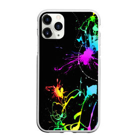 Чехол для iPhone 11 Pro матовый с принтом НЕОНОВЫЕ КРАСКИ в городе Новоалтайск, Силикон |  | watercolor | абстракция красок | акварель | брызги красок | живопись | краска | потертость красок | текстуры